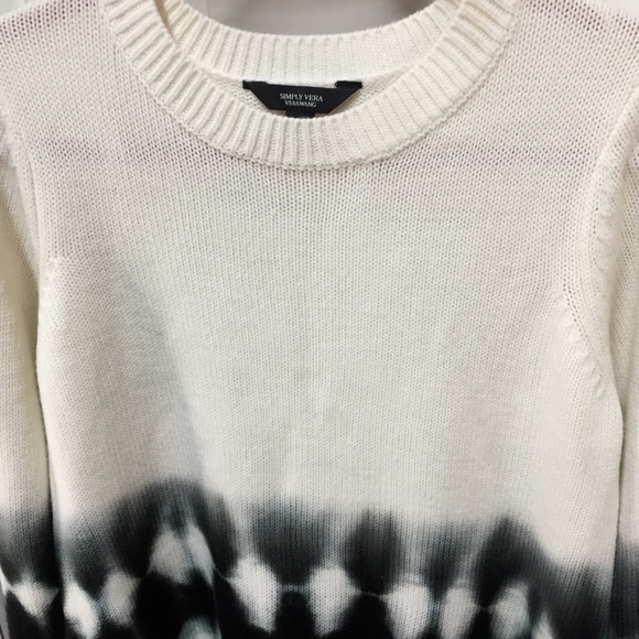 Simply Vera Tie Dye Pullover Long Sleeve Sweater - Picture 13 of 16